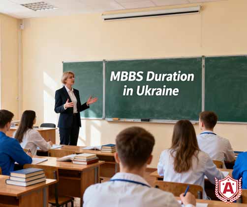 Duration for MBBS in Ukraine