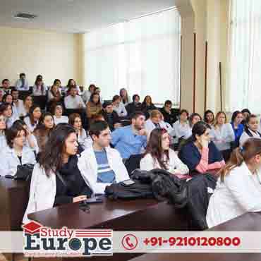 Caucasus International University Classroom