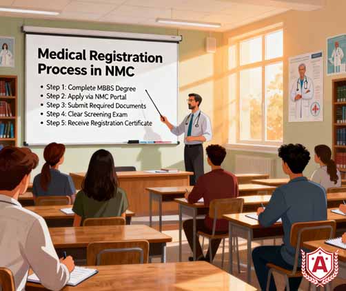 Registration in NMC to Become Doctor